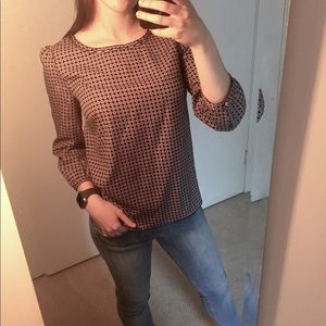 J. CREW long sleeve blouse